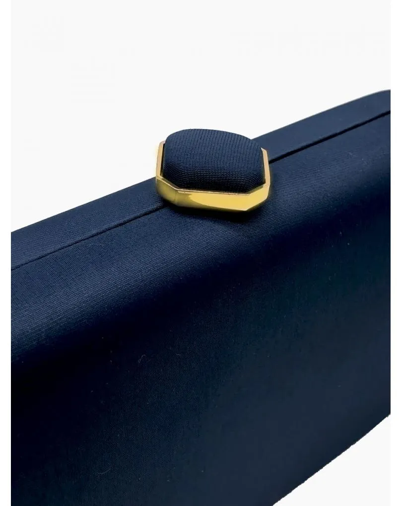CLUTCH DE FIESTA AZUL MARINO PARA BODA BAUTIZO Y COMUNION