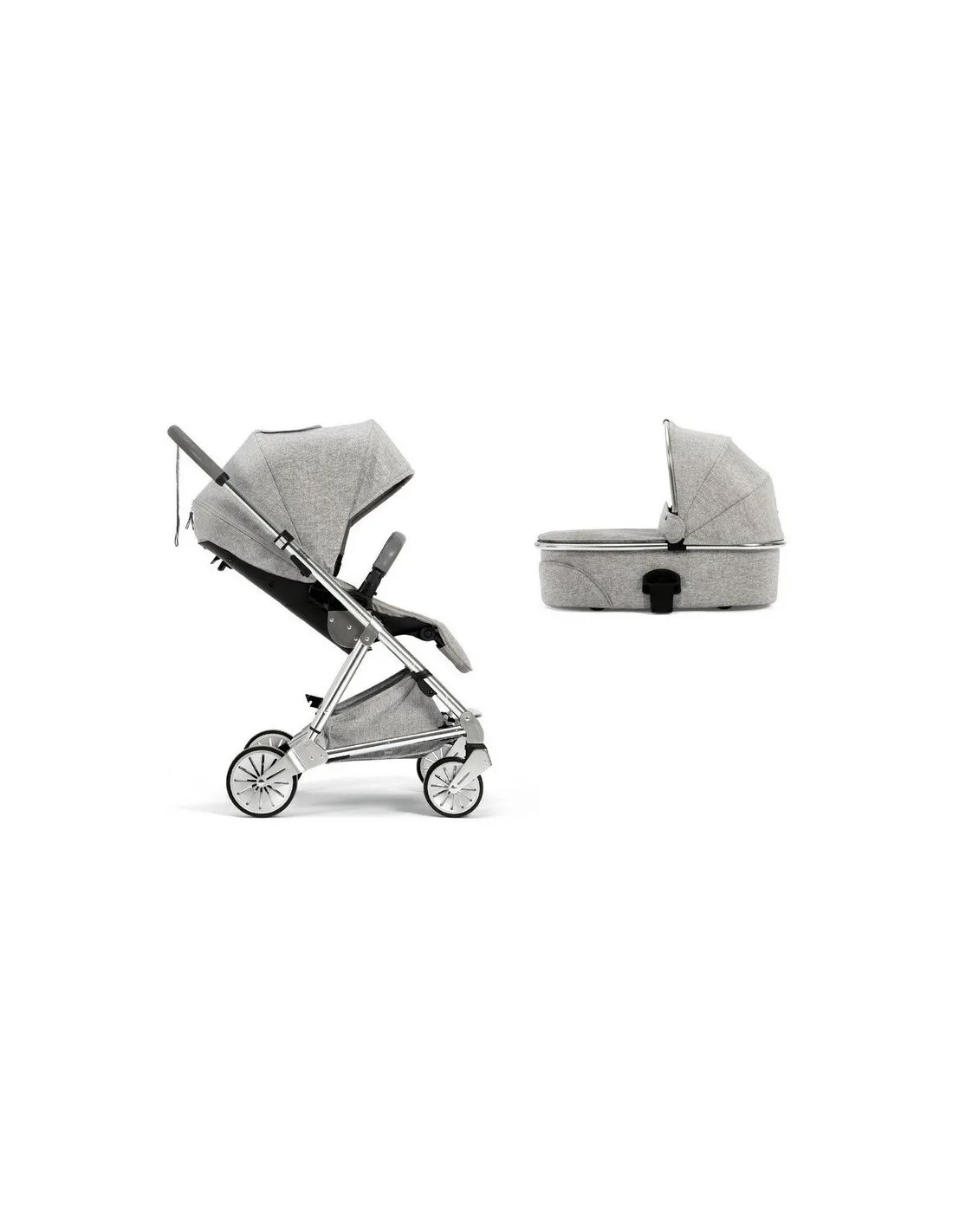 Coche duo Urbo 2 Mamas & Papas Skyline Grey