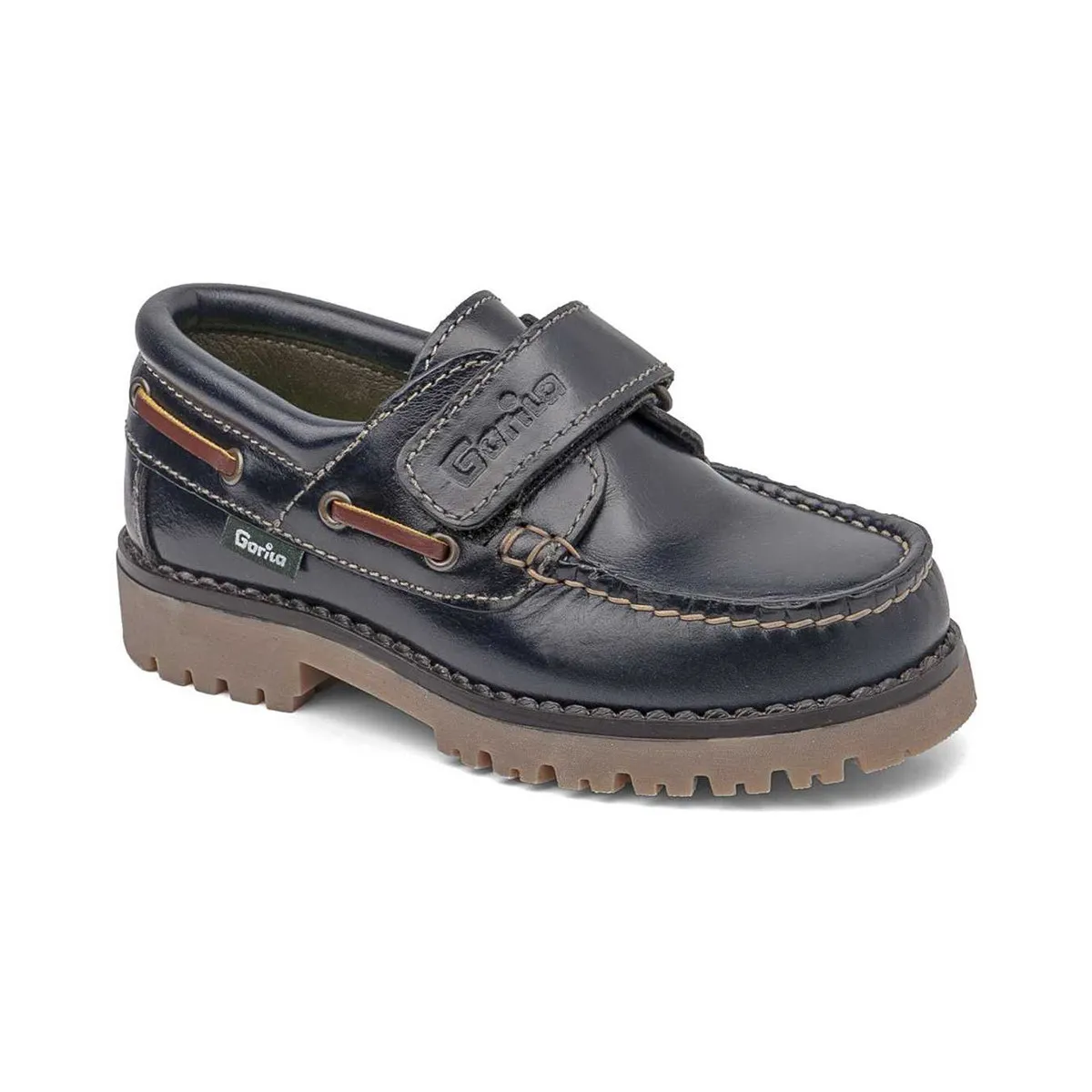 COLEGIAL NAUTICO VELCRO MARINO