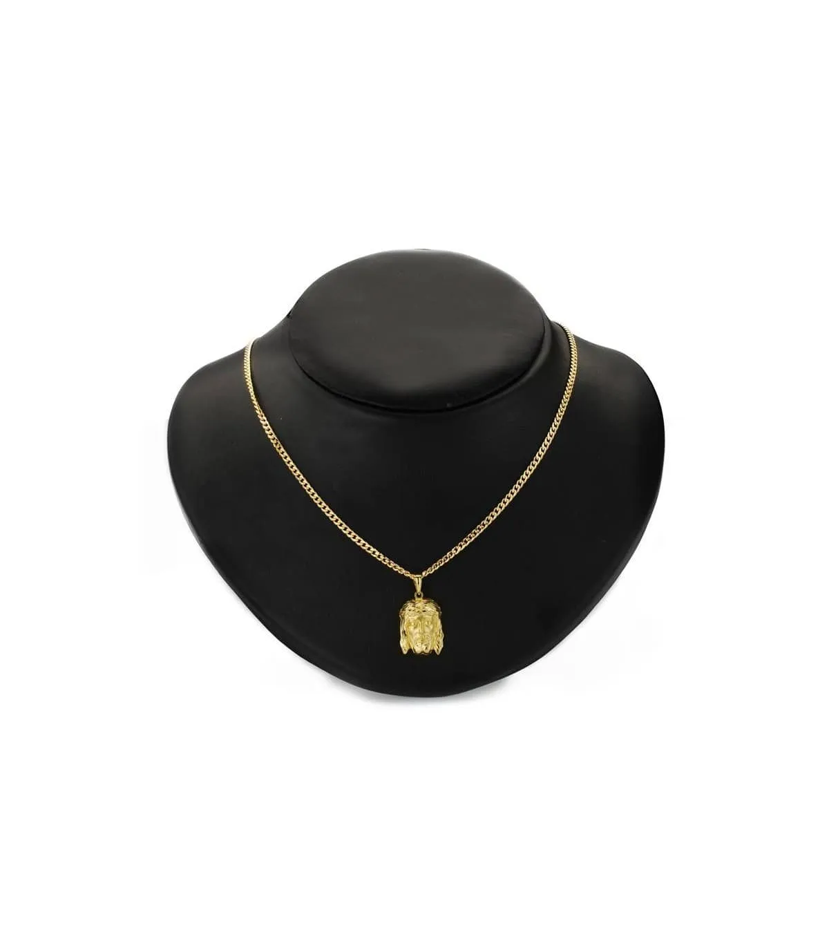 Colgante Cristo Buena Muerte Oro 18K 20mm