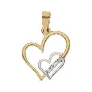 Colgante Enamorados Oro
