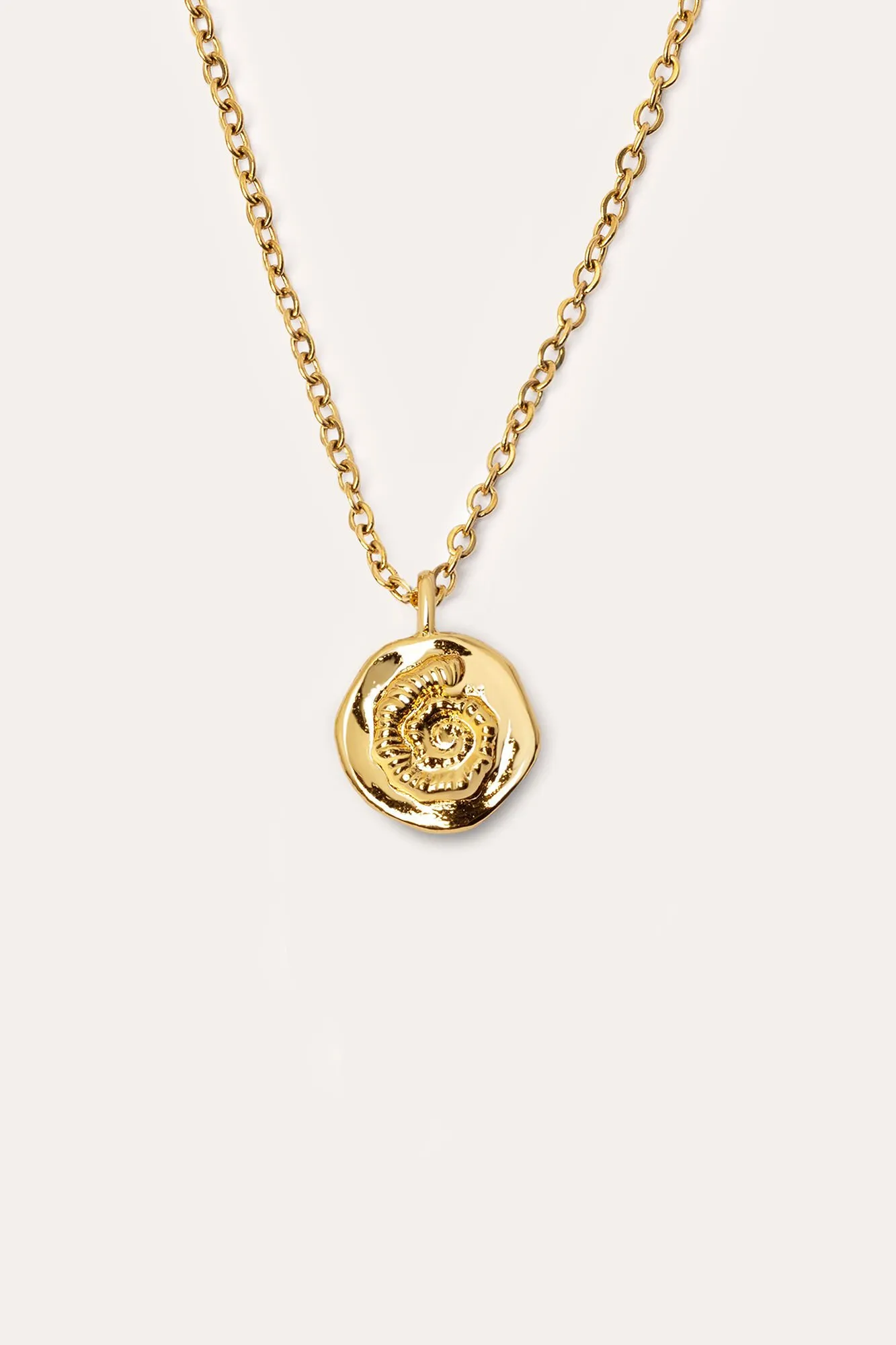 Collar Treasure Baño Oro
