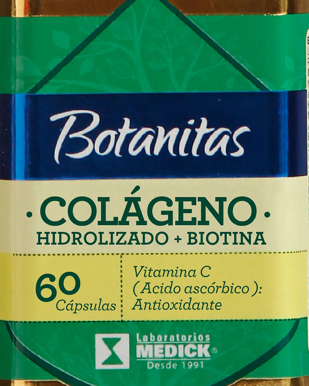 Colágeno Hidrolizado + Biotina x 60 Cápsulas