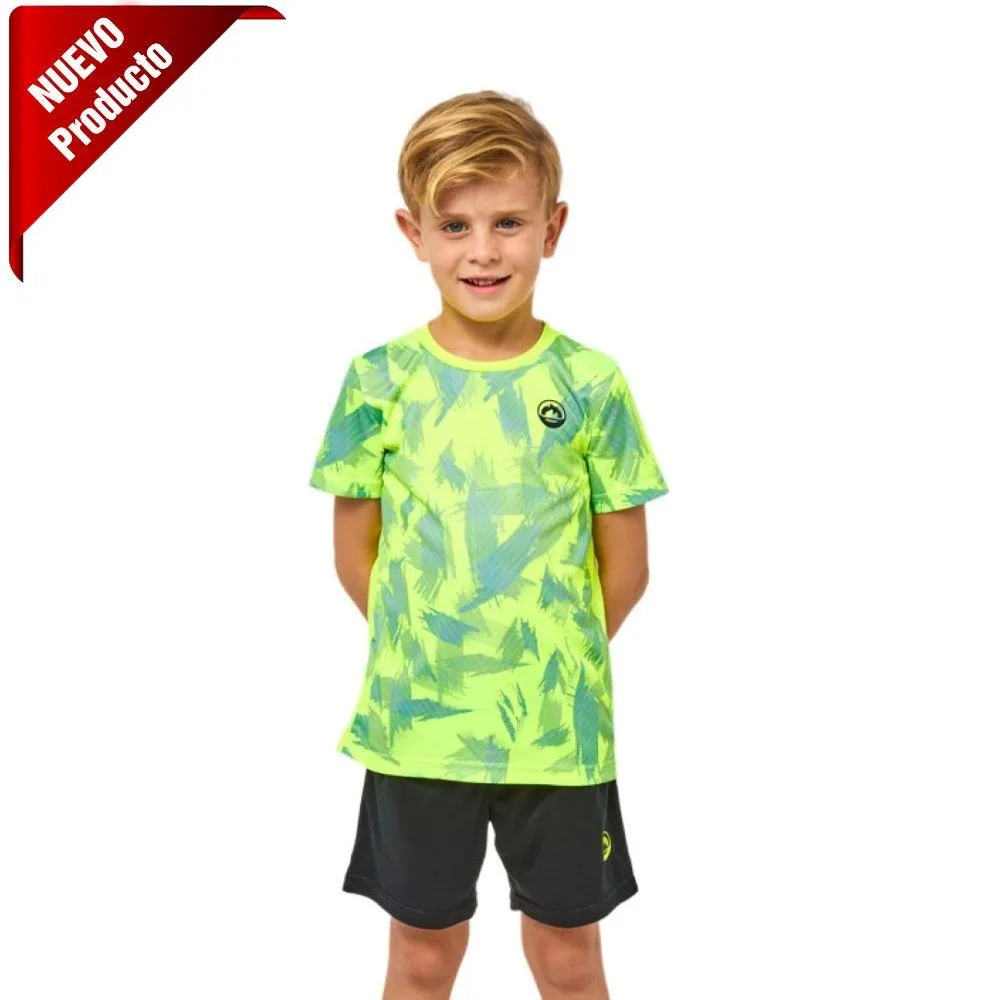 CONJUNTO DEPORTIVO NIÑOS J´HAYBER BRUSHES. YELLOW DN23087700