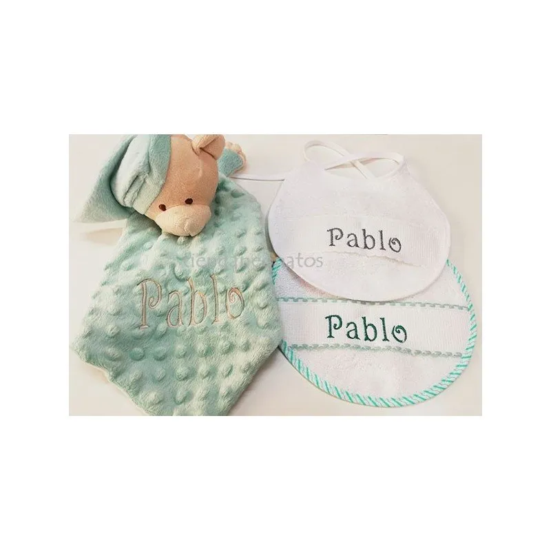 Conjunto personalizado Baberos