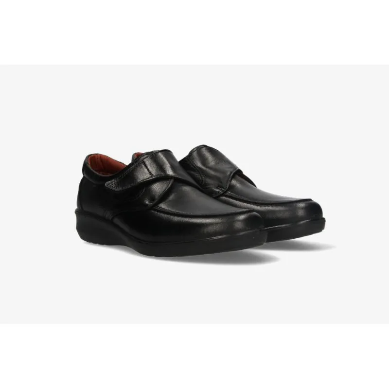 Copete velcro negro