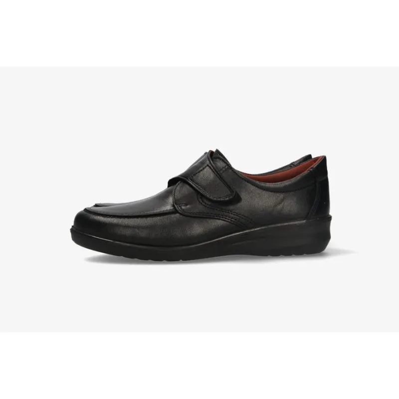 Copete velcro negro