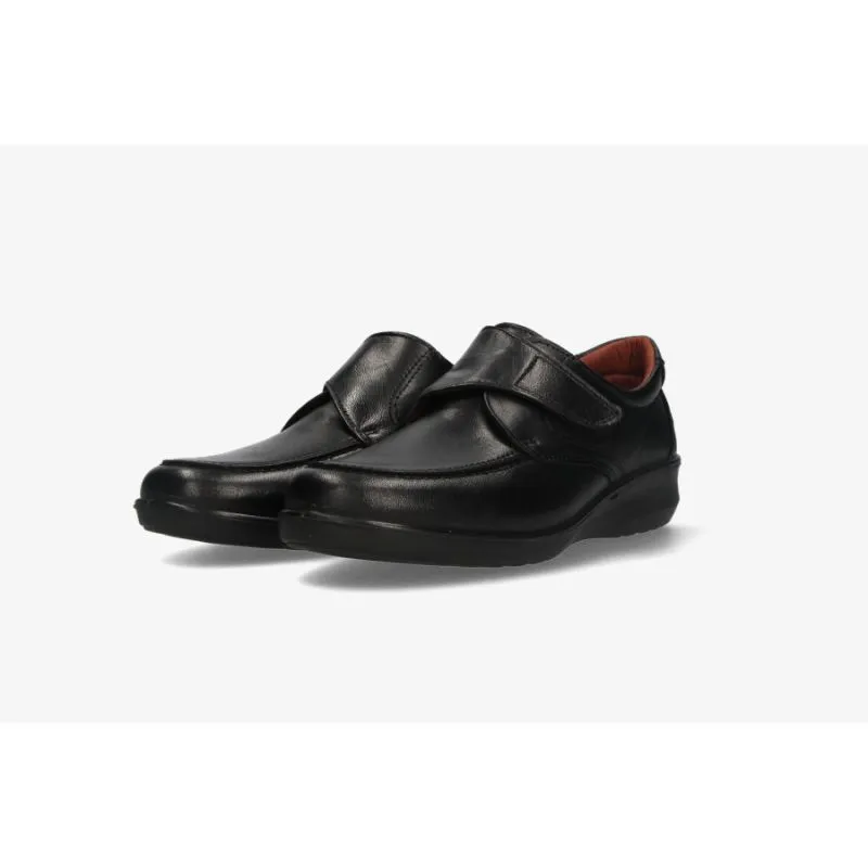 Copete velcro negro
