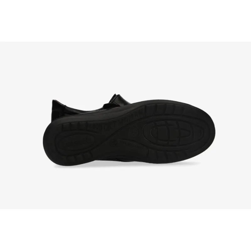Copete velcro negro