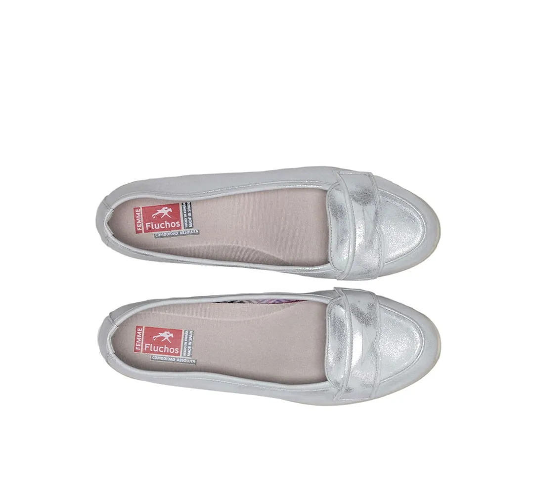 DAMAS F1137 Mocasín Plata