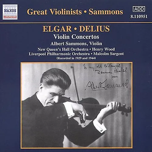 DELIUS / ELGAR / SAMMONS / WOOD / SARGENT  CON VN/CON VN (BM)  [COMPACT DISCS] USA IMPORT