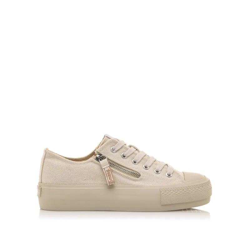 DEPORTIVAS CASUAL DE MUJER MTNG BIGGERX BEIGE 56314