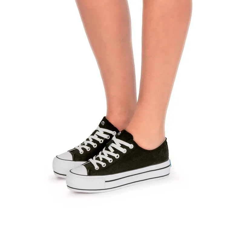 DEPORTIVAS CASUAL DE MUJER MTNG BIGGERX NEGRO 51611