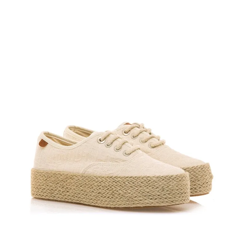 DEPORTIVAS CASUAL DE MUJER MTNG CARIBEX BEIGE 56262