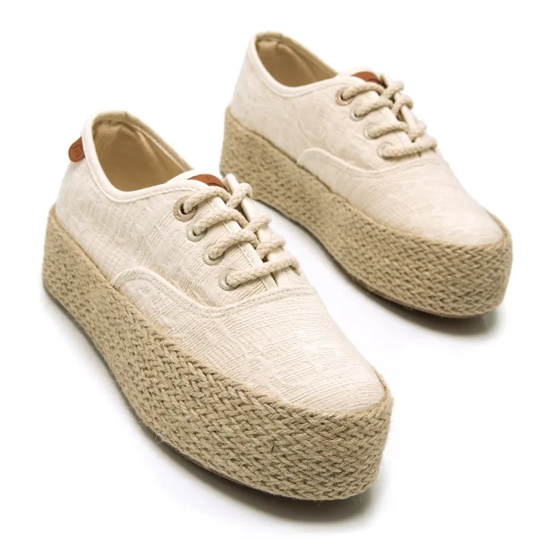 DEPORTIVAS CASUAL DE MUJER MTNG CARIBEX BEIGE 56262
