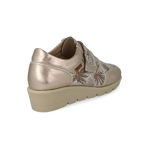 DEPORTIVAS MUJER CASUAL DORADAS MOD. MURRAY DO