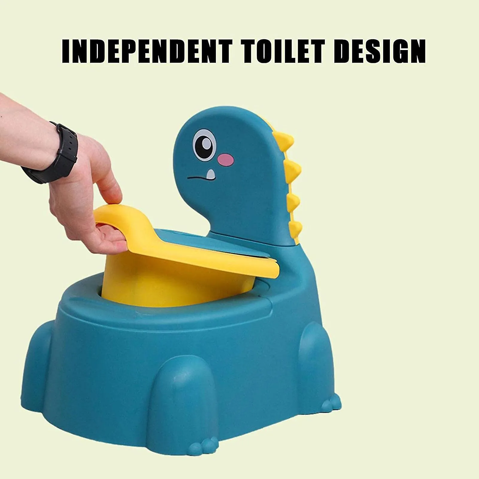 Dinosaur Childrens Potty Antideslizante Asiento de Inodoro Trainer para Niños Niños Niñas