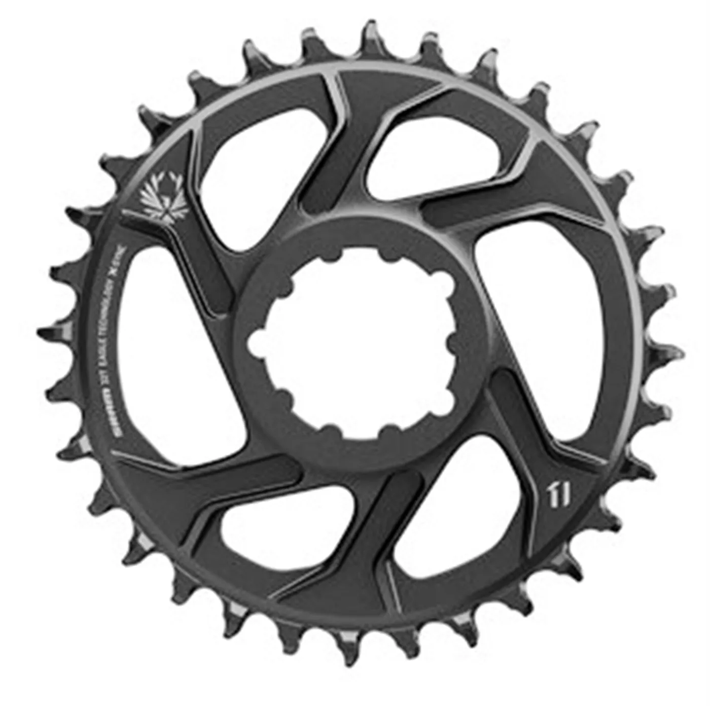 Disco para Multiplicacion SRAM MTB 32D Aluminio Directo Eagle 6mm oro 11/12P 11.6218.030.110