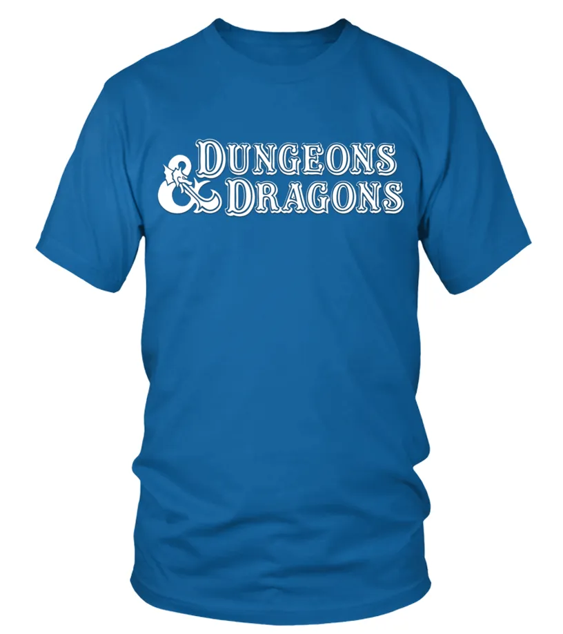 DND DRAGON BECMI VERSION  EXPERT SET  2 SIDES CAMISETA CUELLO REDONDO UNISEX