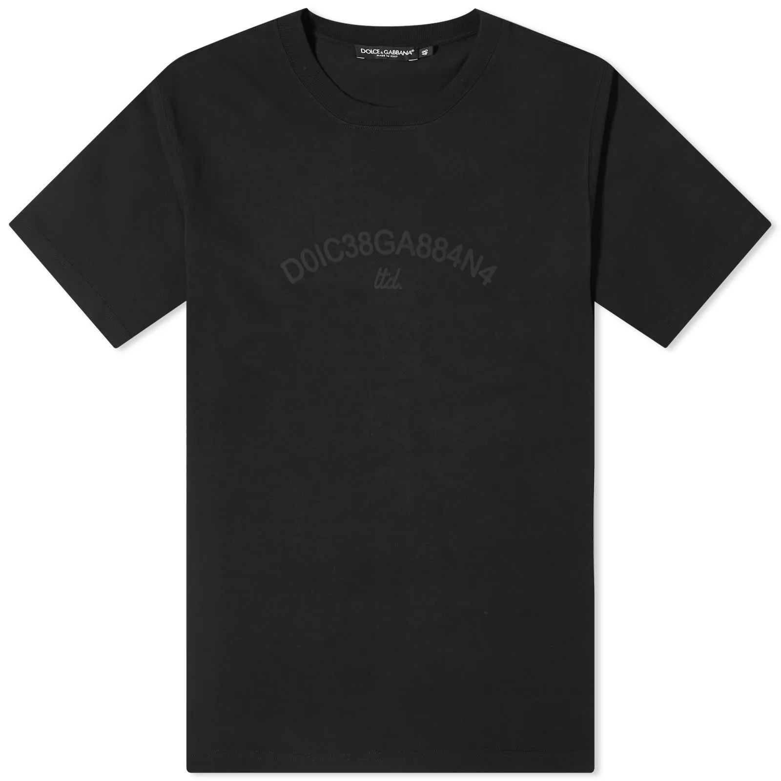 DOLCE & GABBANA MEN'S NUMBER LOGO TSHIRT