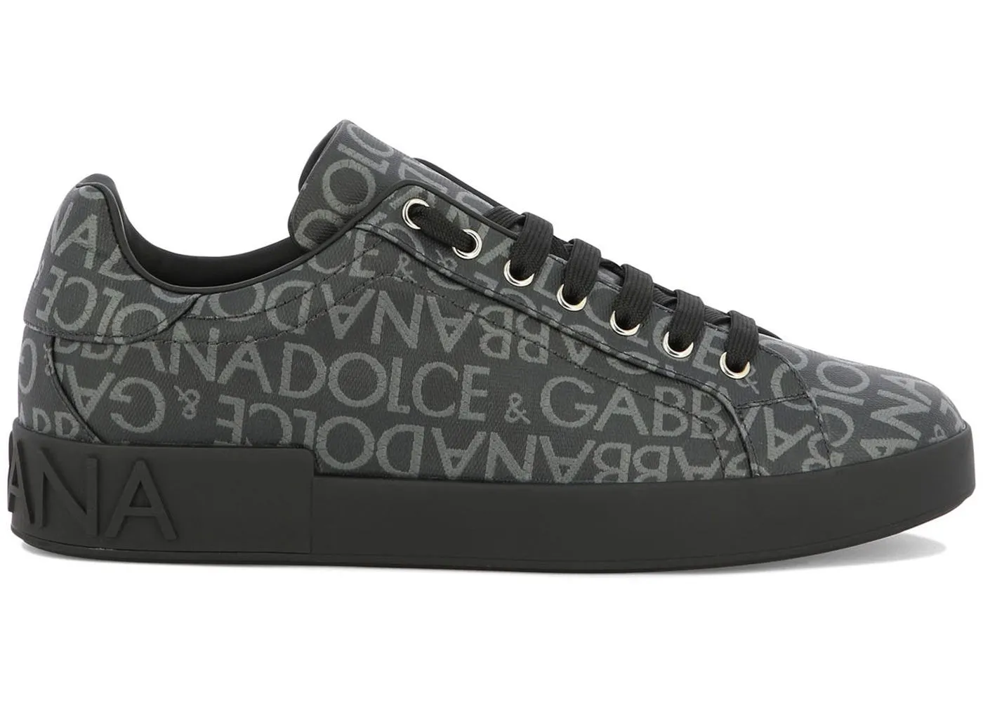 Dolce & Gabbana Portofino Allover Logo Black