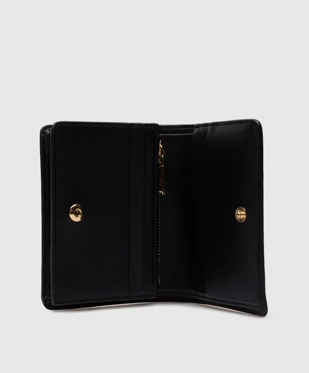 Dolce&Gabbana Black leather wallet with DG logo