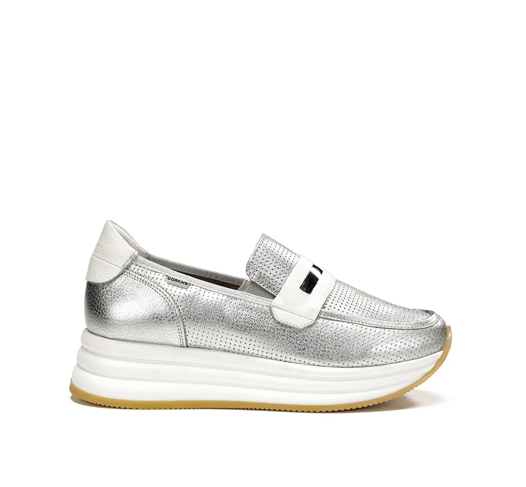 DRAZ D9243 Mocasín Plata