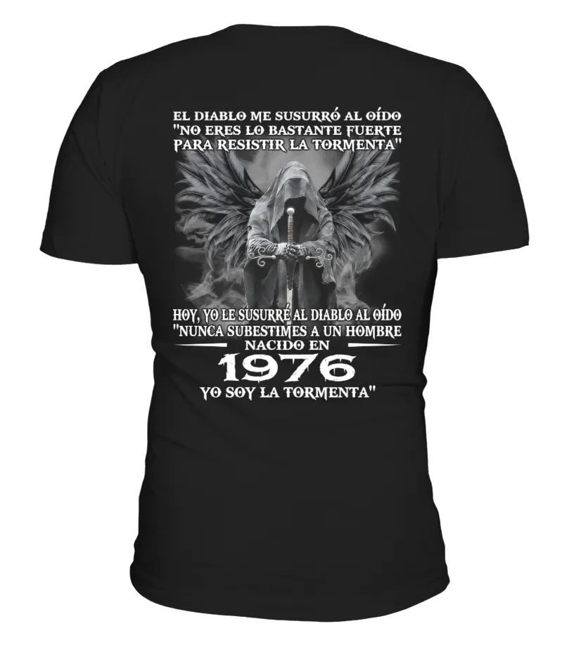 El diablo me susurró al oído " no eres tan fuerte como para resistir la torment… Camiseta cuello redondo Unisex
