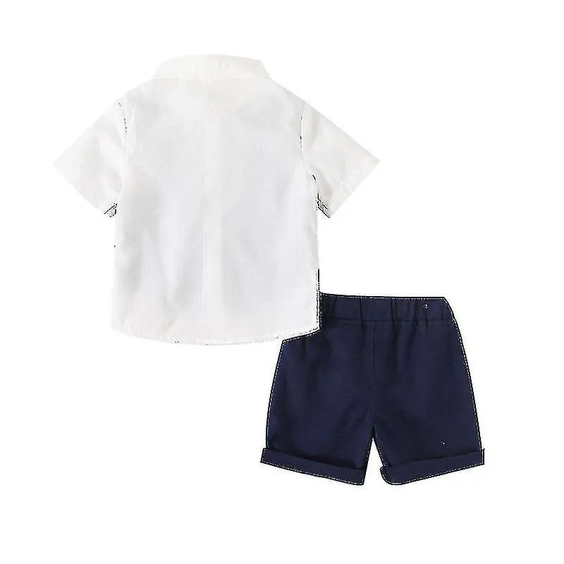 Esmoquin para niños pequeños Conjunto de trajes formales, traje delgado para niños