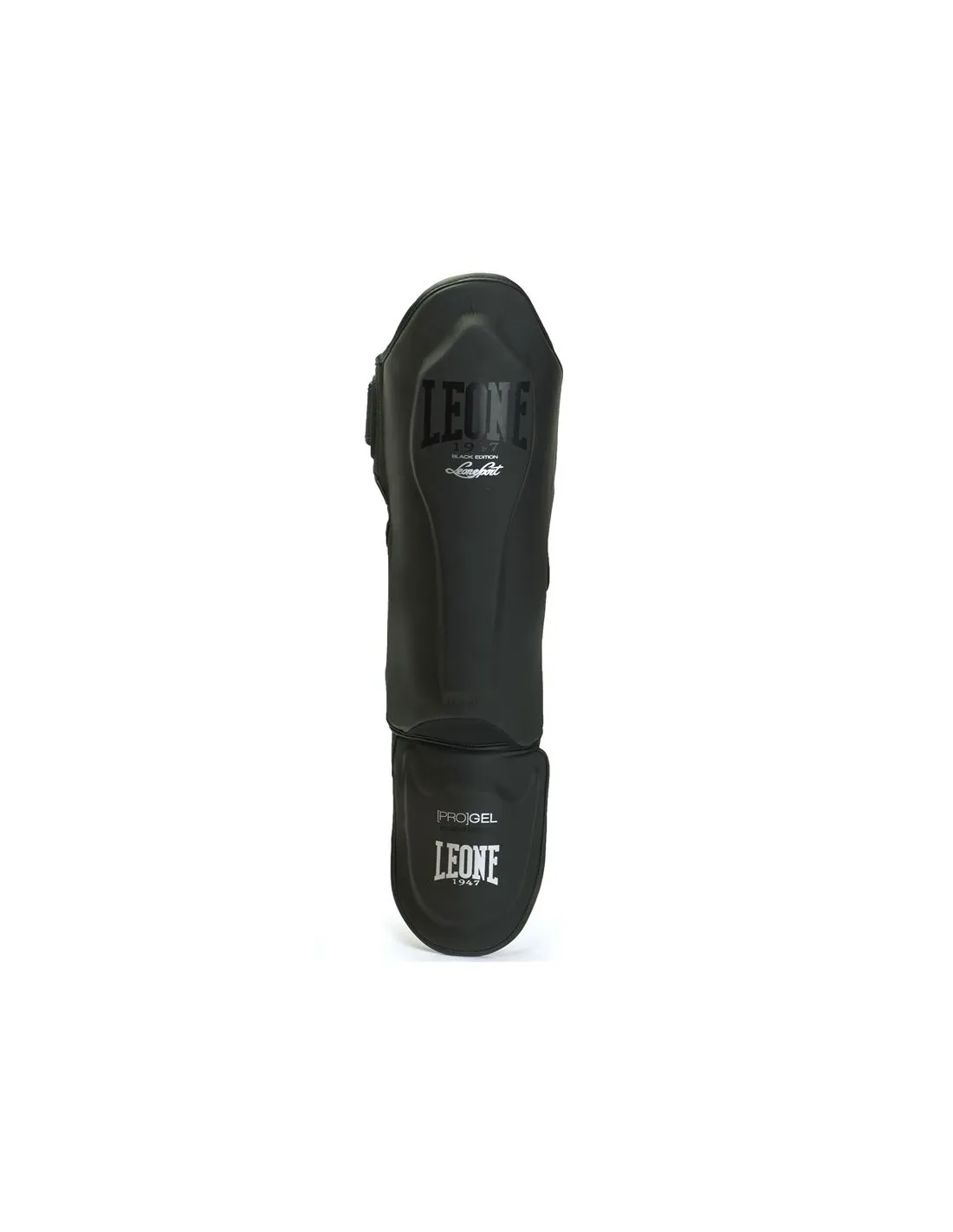 Espinilleras de Boxeo Leone Black Edition Negro