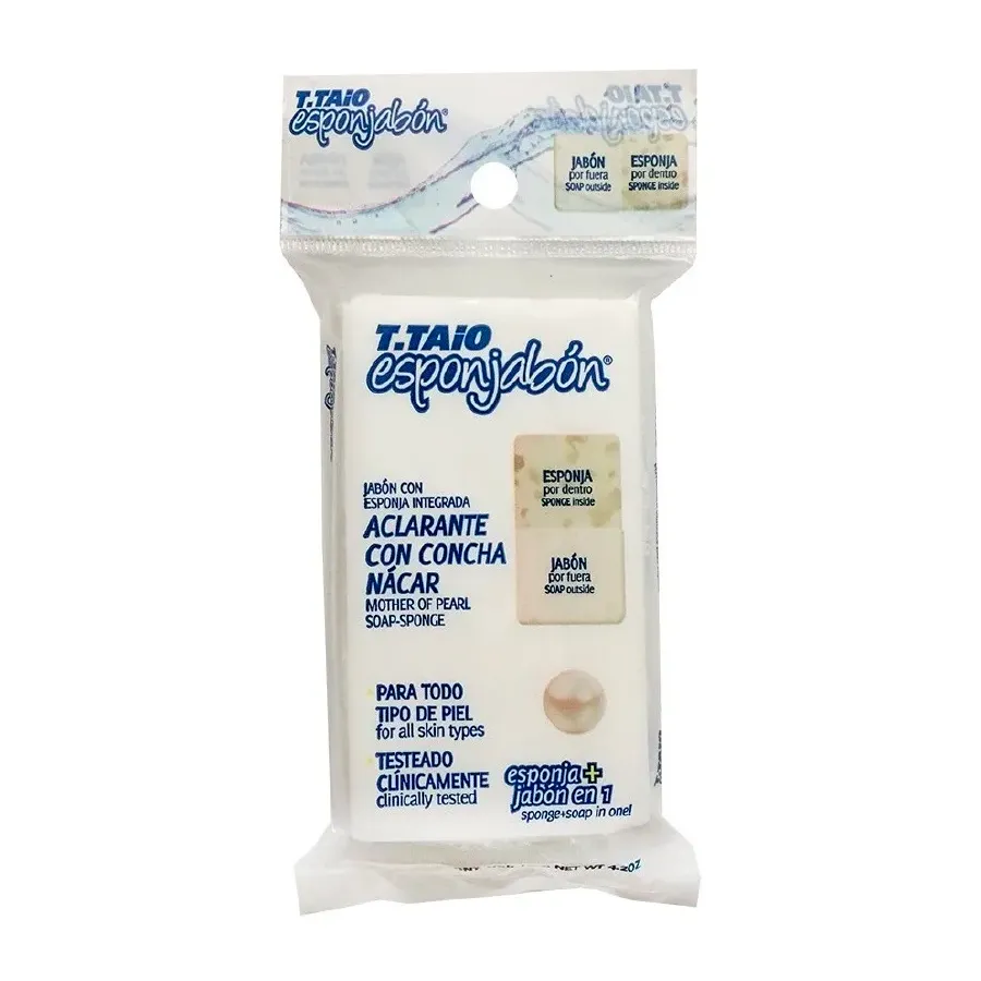 Esponjabón Exfoliante con Concha Nácar 120g