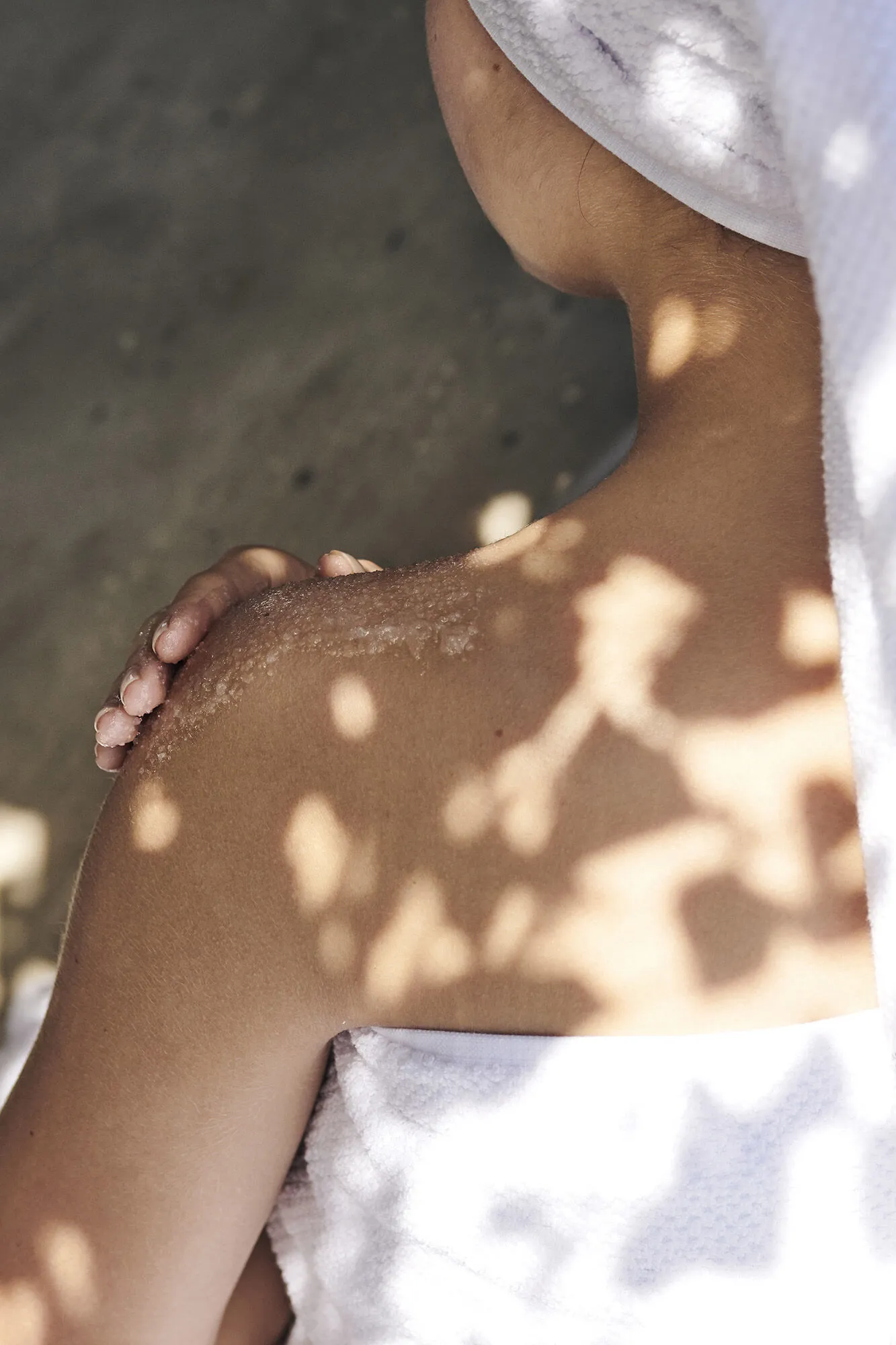 Exfoliante corporal de aceite y azúcar