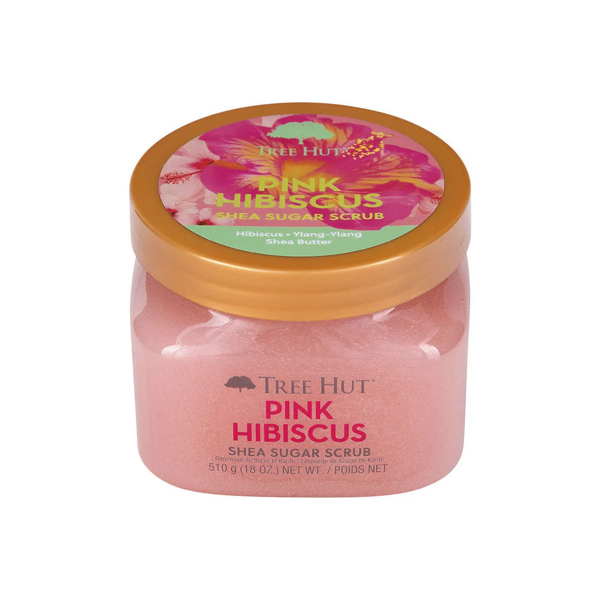 Exfoliante De Azúcar Hibiscus Rosa 510 Gr