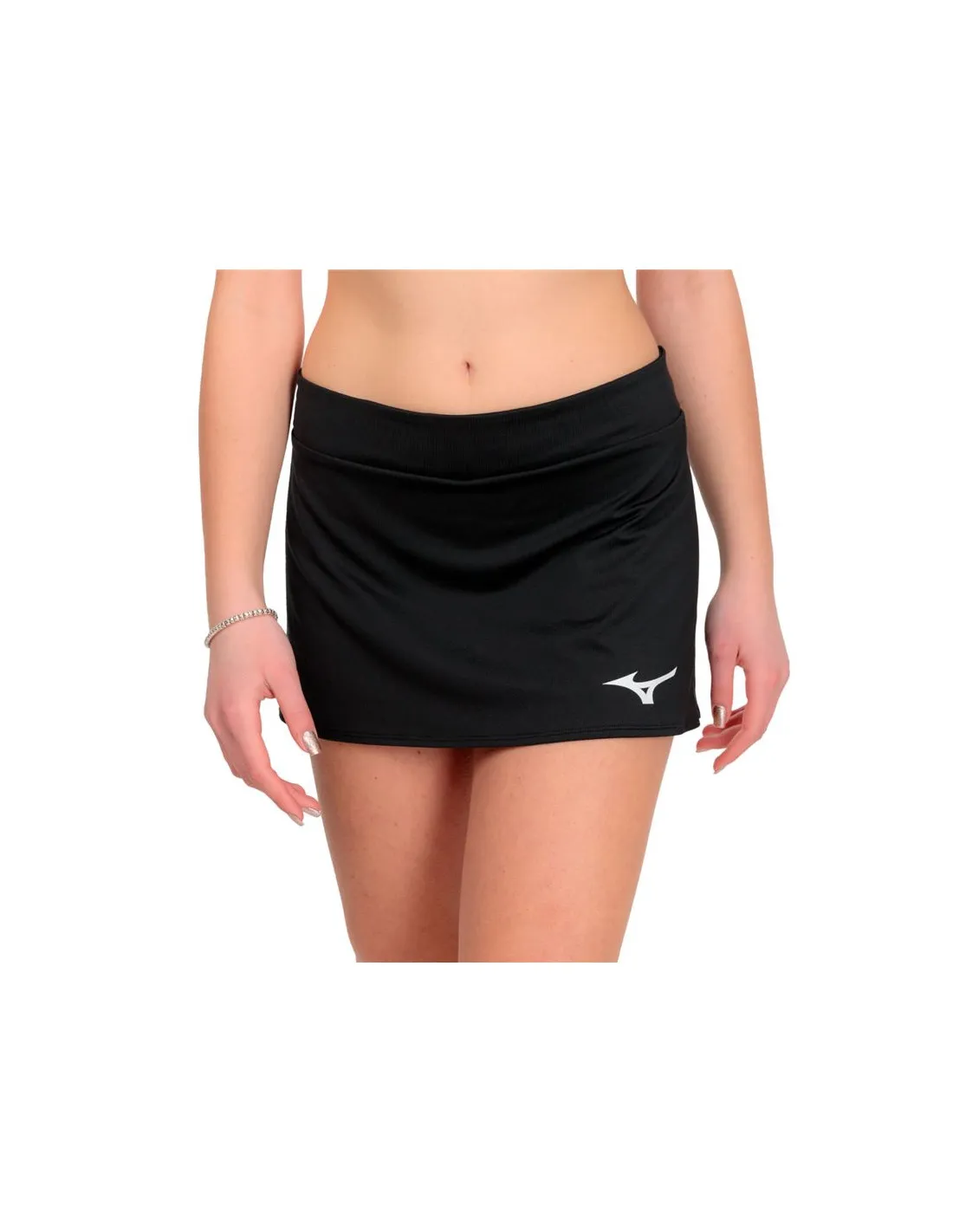Falda de Tenis Mizuno Flex Negro Mujer