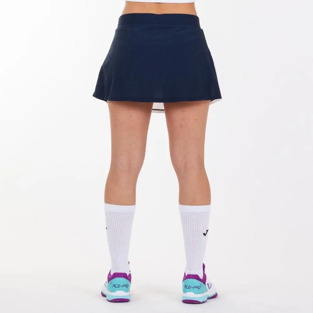 Falda Pantalón Tenis Pádel Joma Misiego. Navy/white. 900978.332