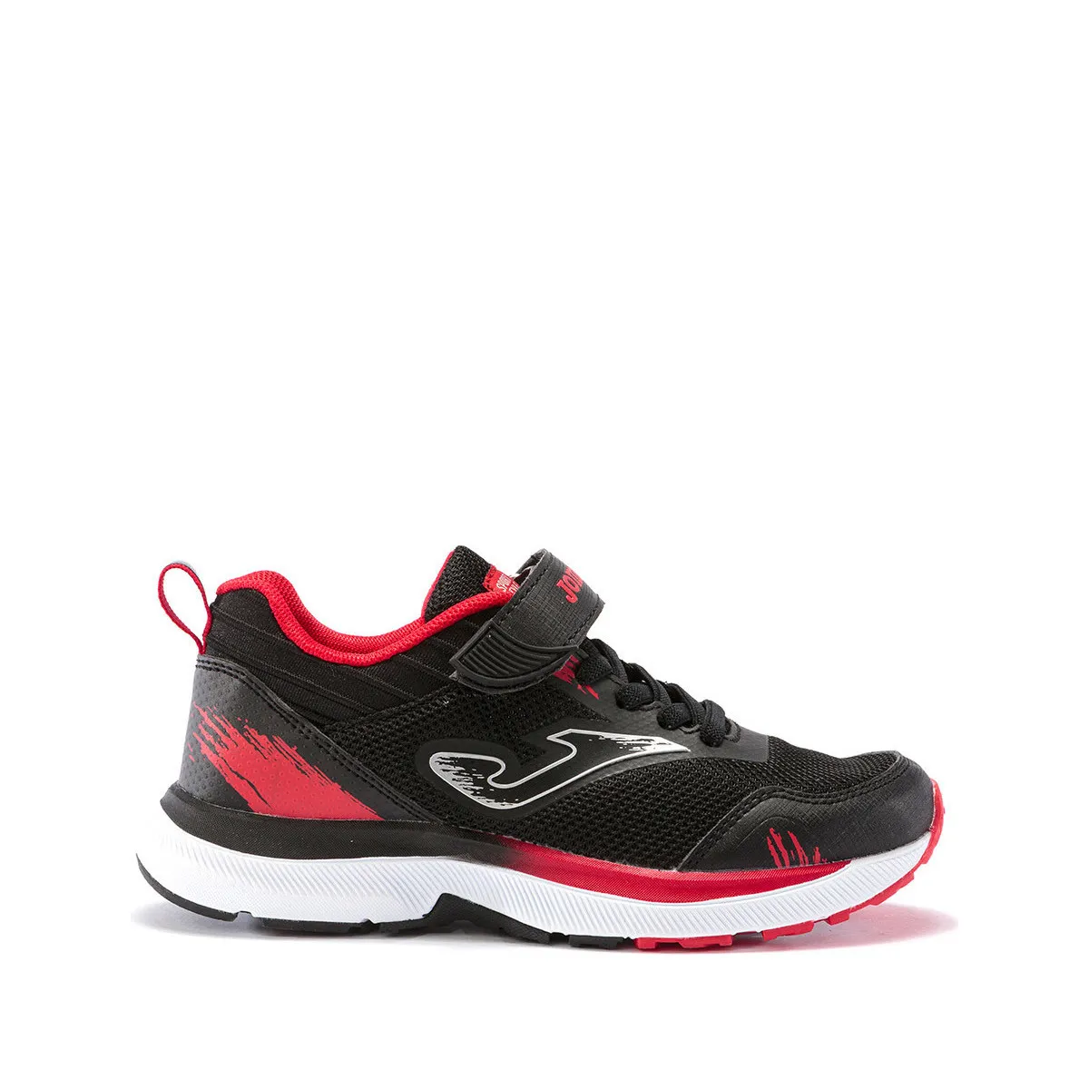 FAST VELCRO NEGRO ROJO