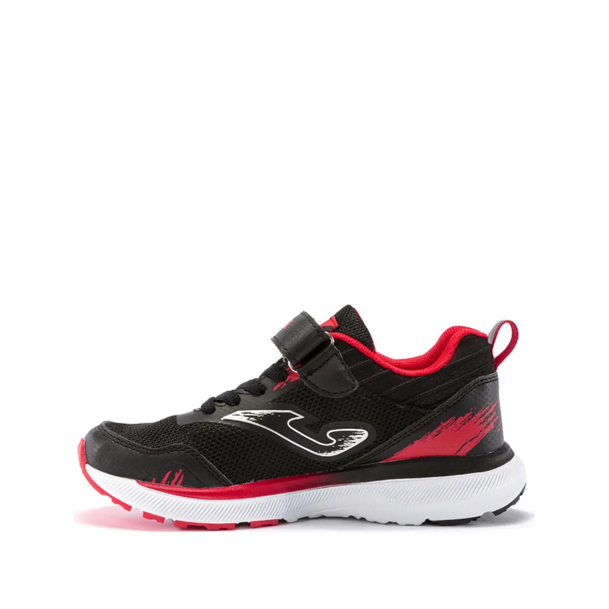 FAST VELCRO NEGRO ROJO