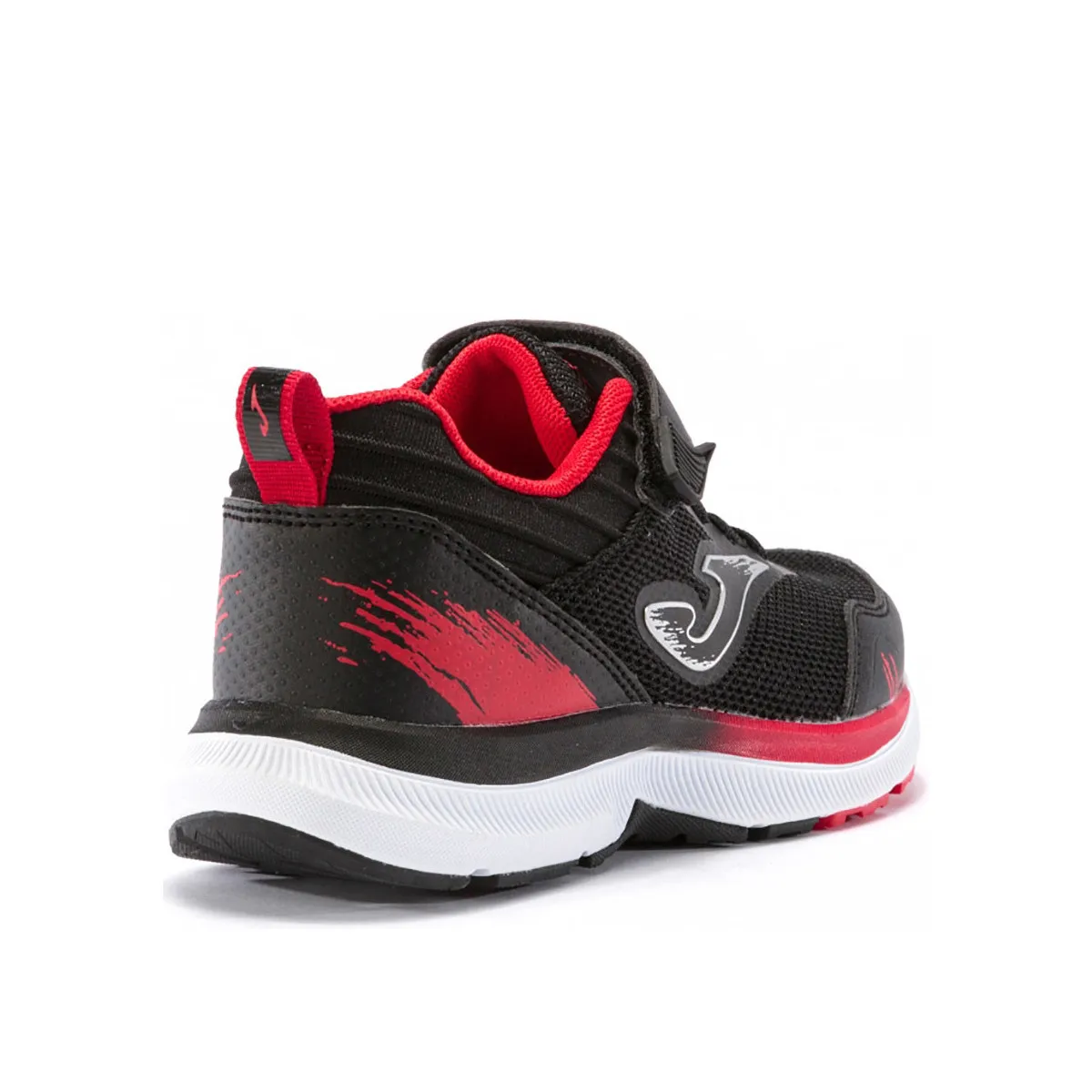 FAST VELCRO NEGRO ROJO