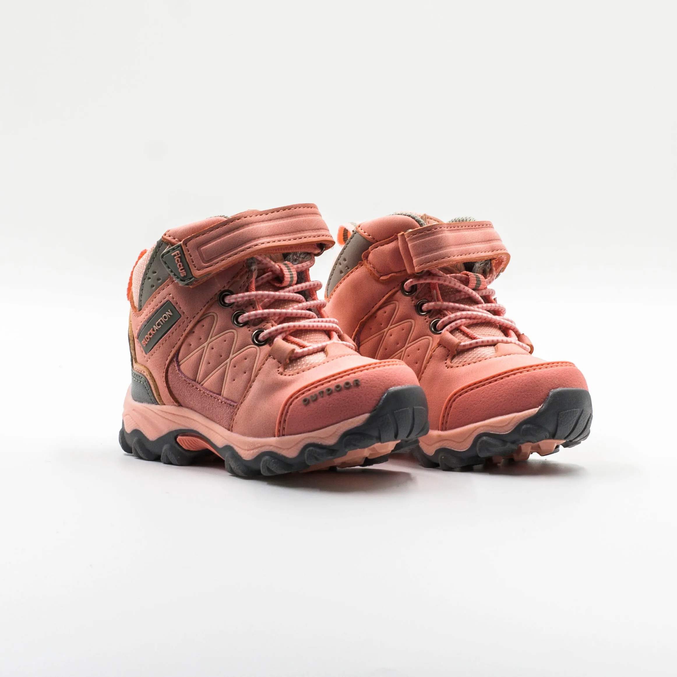 Ficcus Botín C/Velcro Rosado Nia Outdoor