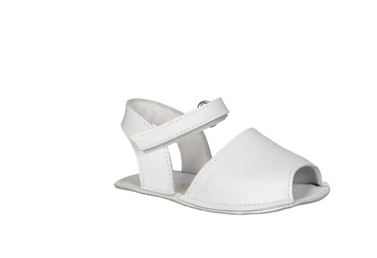 Frailera Piel Blanco Velcro
