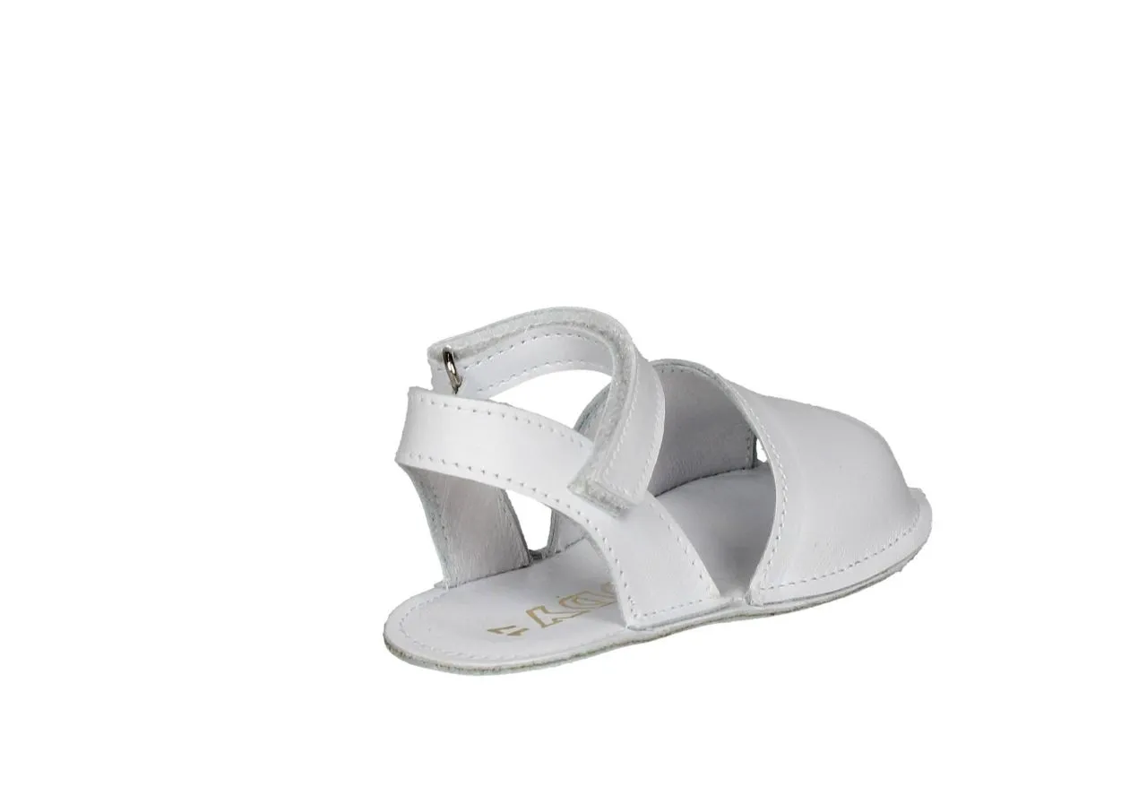 Frailera Piel Blanco Velcro