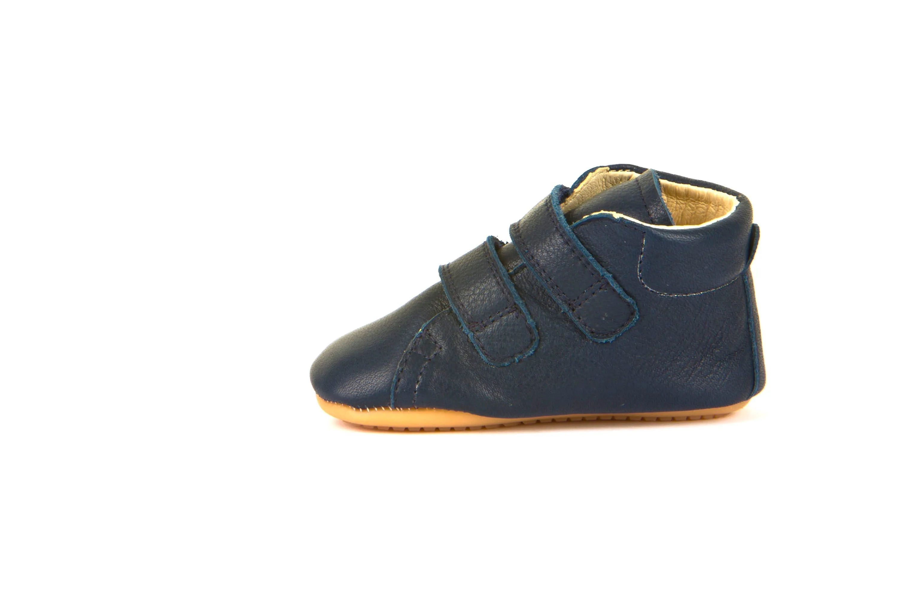 FRODDO PREWALKERS  ZAPATOS BAREFOOT DOBLE VELCRO  NAVY