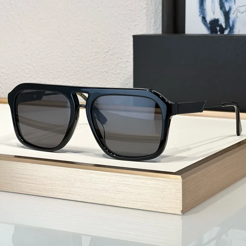GAFAS DE SOL PARA HOMBRES FASHION FASHION 8896 POPULAR SUMMER OUTDOOR CATWALK ESTILO DE PLAYA ANTIULTRAVIOLETA ACETATO ACETATO 
