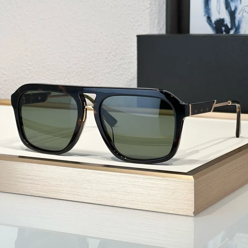 GAFAS DE SOL PARA HOMBRES FASHION FASHION 8896 POPULAR SUMMER OUTDOOR CATWALK ESTILO DE PLAYA ANTIULTRAVIOLETA ACETATO ACETATO 