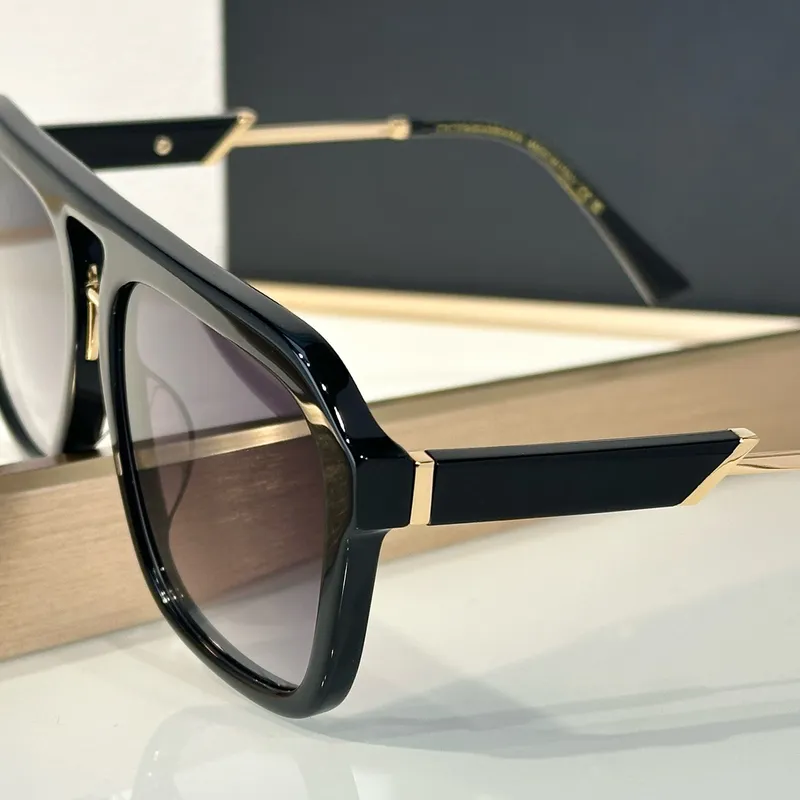 GAFAS DE SOL PARA HOMBRES FASHION FASHION 8896 POPULAR SUMMER OUTDOOR CATWALK ESTILO DE PLAYA ANTIULTRAVIOLETA ACETATO ACETATO 