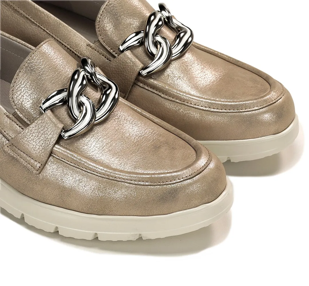 GLADIS F1937 Mocasín Dorado