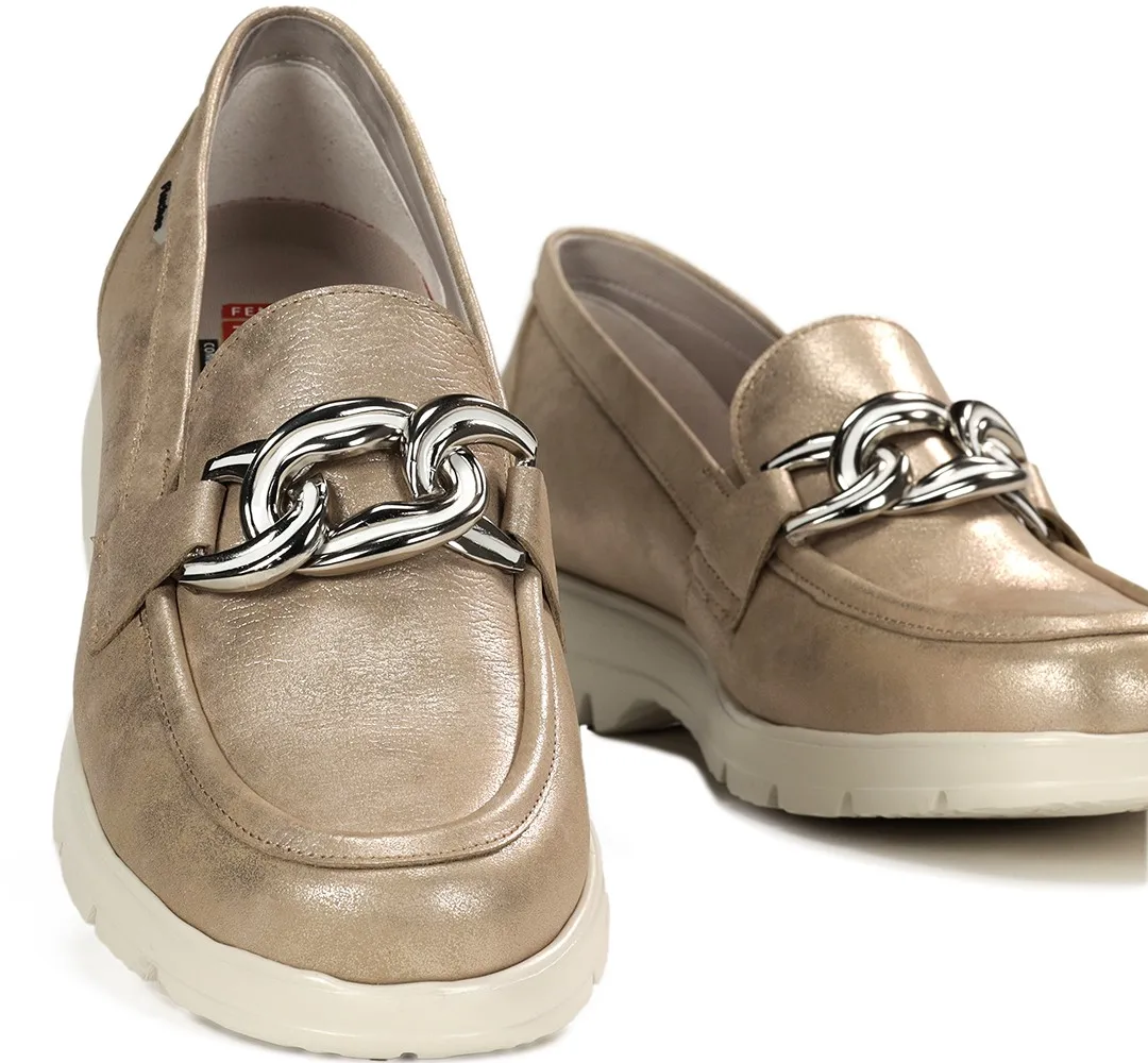 GLADIS F1937 Mocasín Dorado