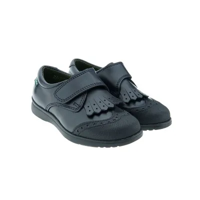 GORILAZapato colegio flecos y velcro Gorila 30210