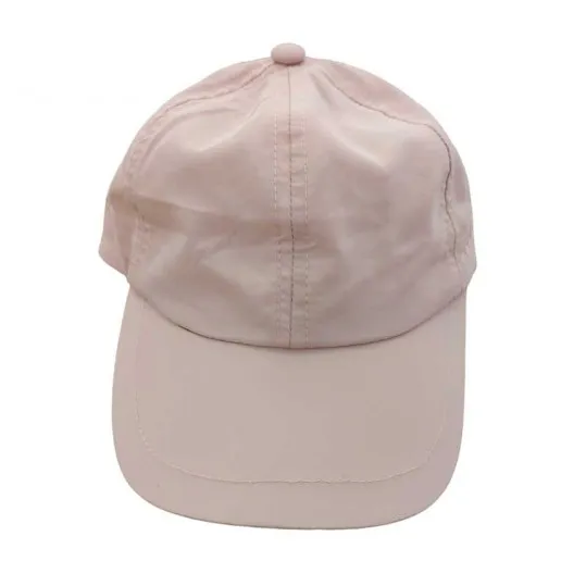 Gorra niños Monnuage rosa con protección solar