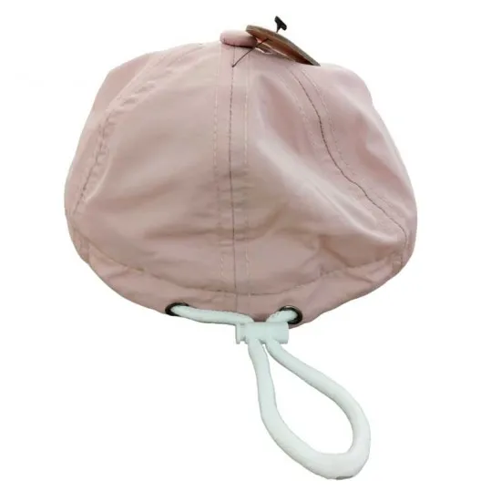 Gorra niños Monnuage rosa con protección solar
